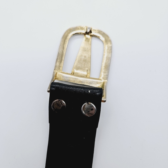 TERNER | silver buckle & cowhide leather belt - Picture 4 of 10